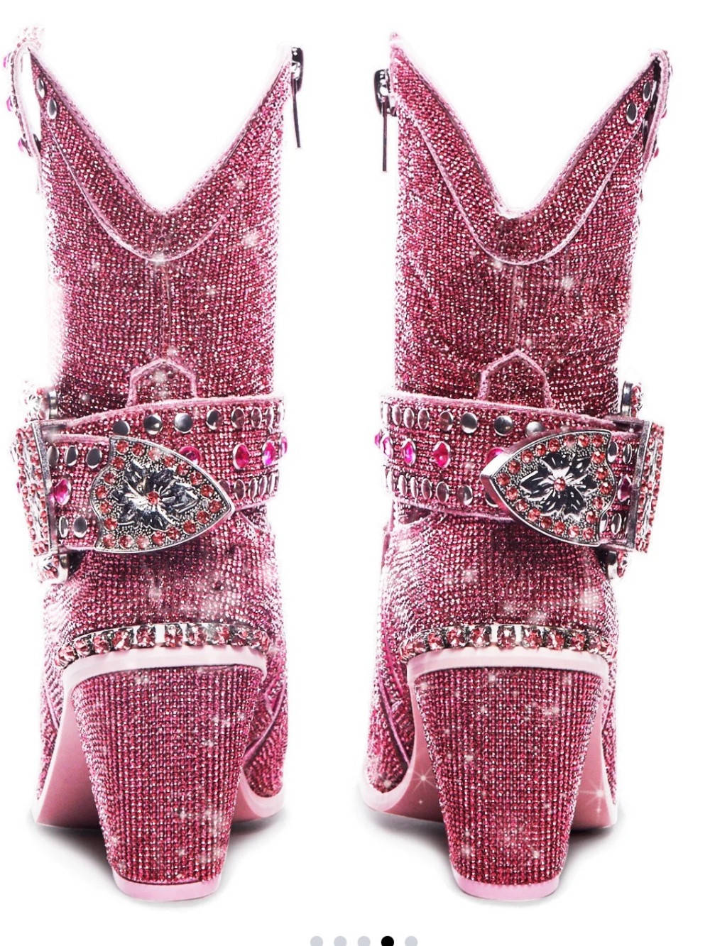 CLUB EXX Rhinestone Sheriff Cowboy Boots - Picture 2 of 5